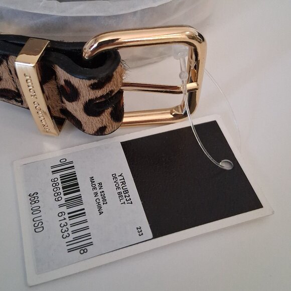 Juicy Couture Devoe Belt – Model YTRUB237 233 – Brand New main image 5